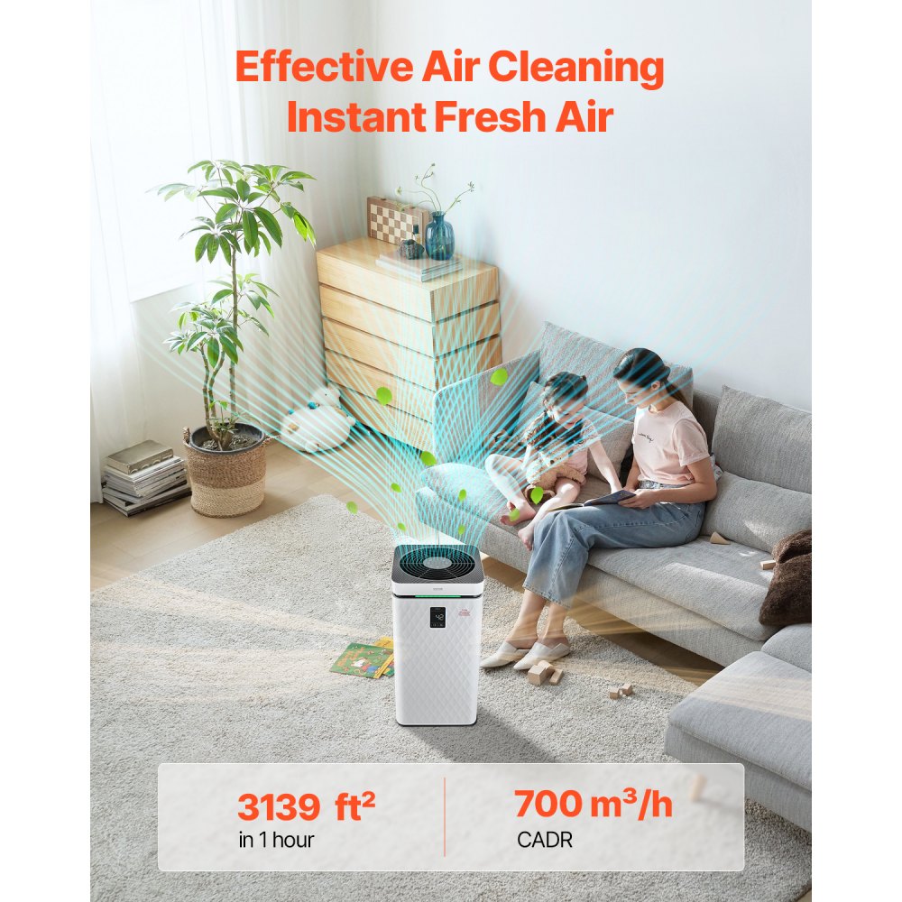 KJ800F-A04 - H13 HEPA Air Purifier with Smart Auto Adjustment