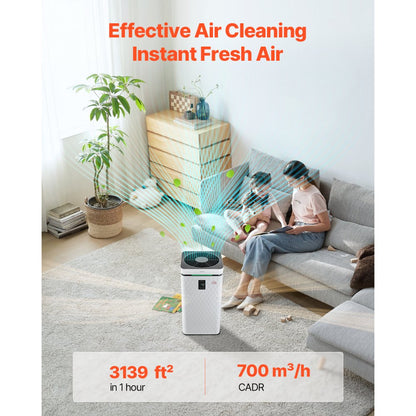 KJ800F-A04 - H13 HEPA Air Purifier with Smart Auto Adjustment