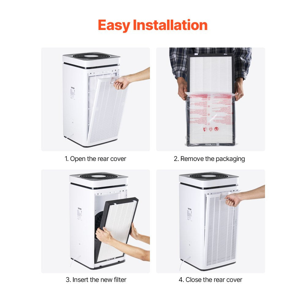 KJ800F-A04-filter - H13 Composite Air Purifier Filter for Dust & Odors