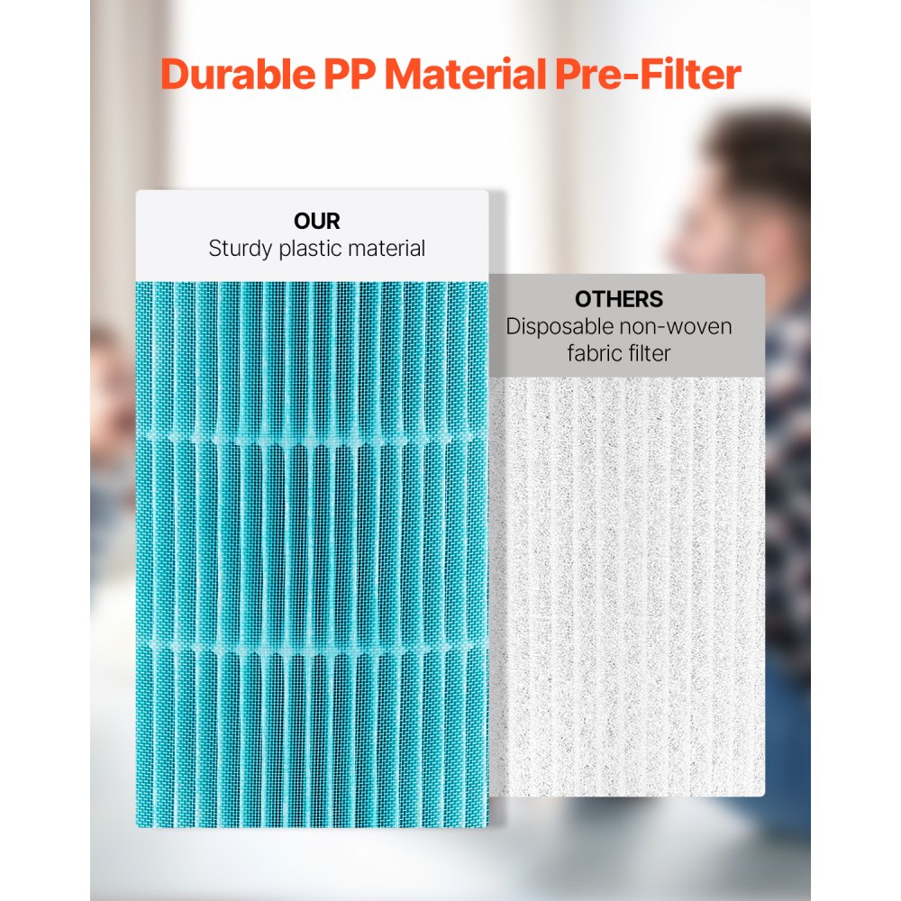 EPI405 filter - H13 3-Layer Air Purifier Filter for Allergens & Odors