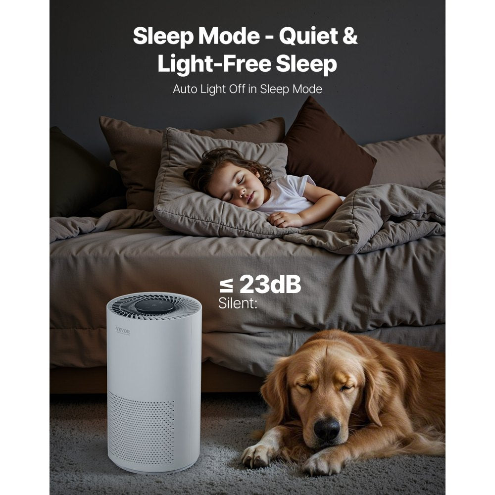 EPI235 - H13 HEPA Air Purifier with Smart Auto Mode for Home Use
