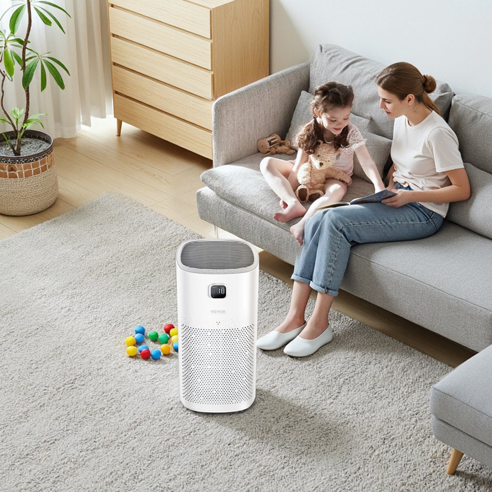 EPI405 - H13 HEPA Air Purifier with Auto Mode & PM2.5 Monitoring