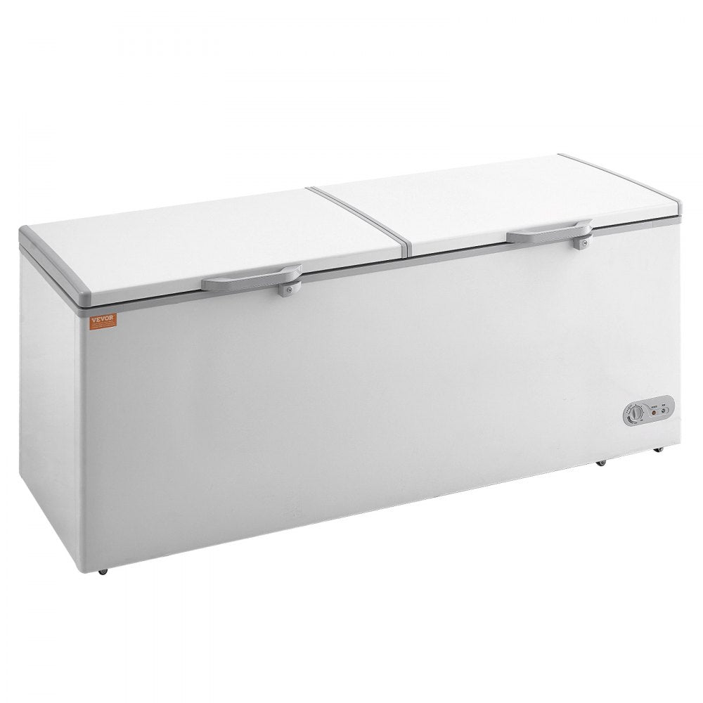 BD-600 - 19.8 Cu.ft VEVOR Chest Freezer with Lockable Split Doors