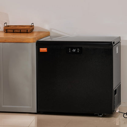 BD/BC-153EC - 5.4 Cu.Ft VEVOR Chest Freezer with Baskets & Adjustable Temp