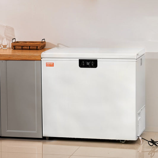 BD/BC-198EC - VEVOR 10 Cu.ft Compact Freezer with Digital Display and Baskets
