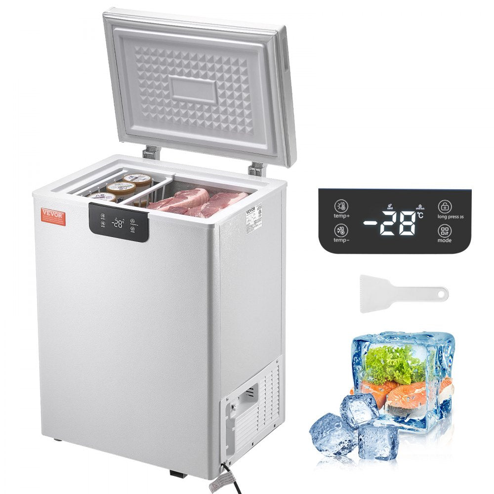BD/BC-63EC - 3.5 cu.ft Compact Chest Freezer with Baskets & Temperature Control