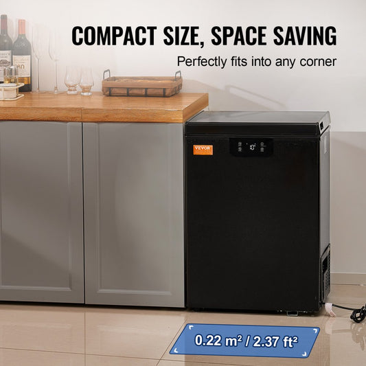 BD/BC-63EC - 2.22 Cu.ft VEVOR Compact Freezer with Baskets & Quiet Operation