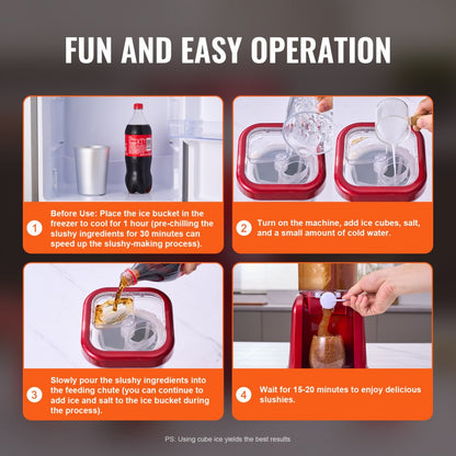 SBL-1205A - 32oz Portable Slushy Maker for Fun Frozen Drinks