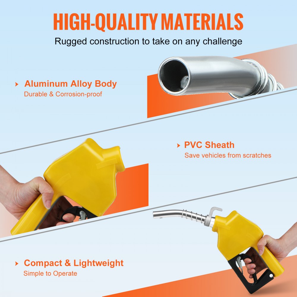 AC-11A-13/16 - Automatic Shut-Off Fuel Nozzle, Aluminum Alloy, 3/4" NPT