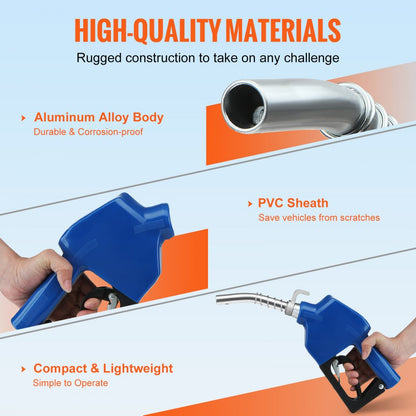 AC-11A-13/16 - 3/4" NPT Automatic Diesel Nozzle with 11 GPM Flow