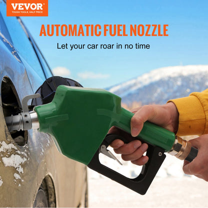 AC-11A-15/16 - Automatic Shut-off Aluminum Fuel Nozzle with 360° Swivel