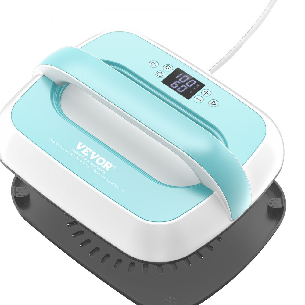 SS1210 - Portable 12x10 Heat Press Machine in Green+White