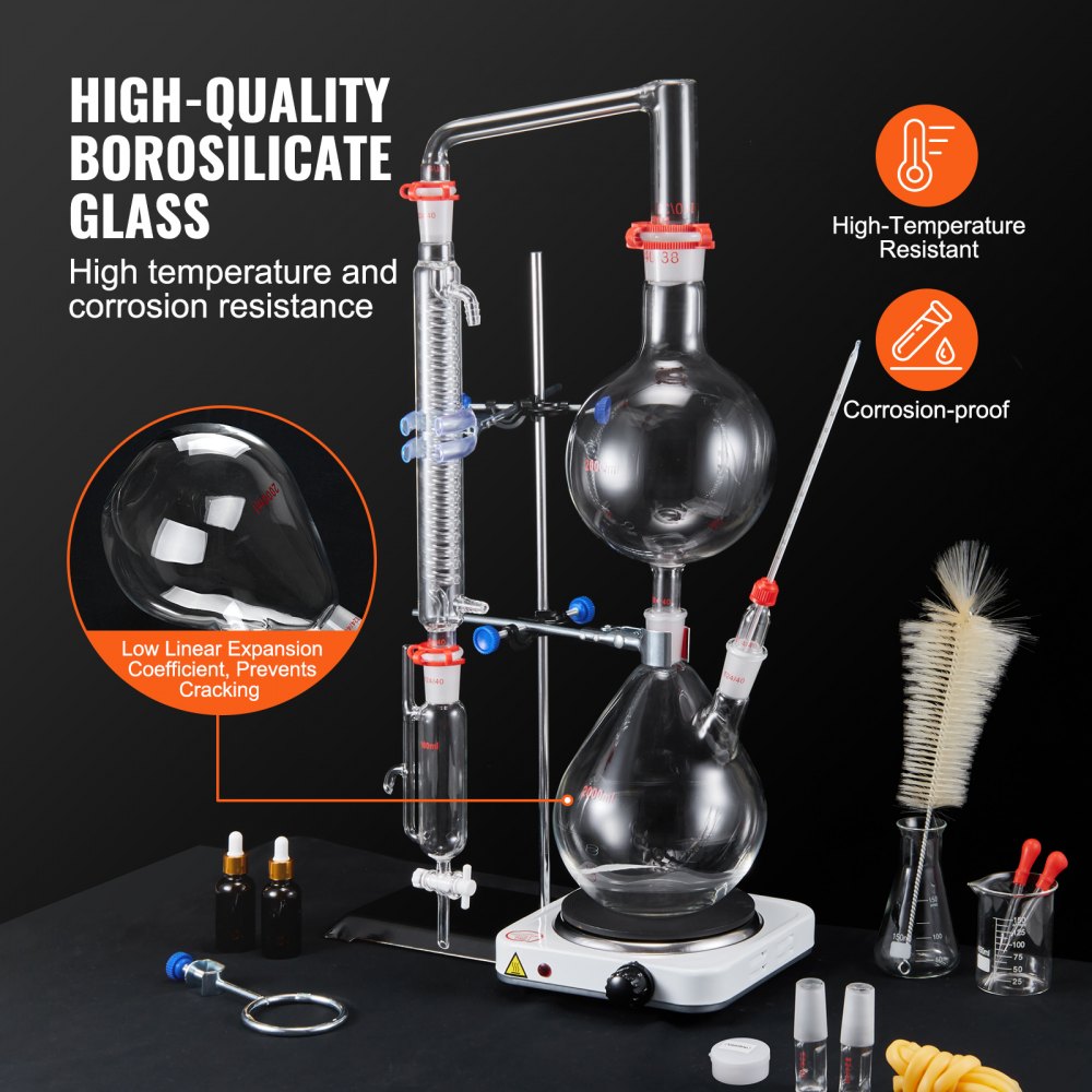 YHEO-1 - High-Yield 2000ml Essential Oil Distillation Kit