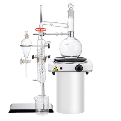 YHEO-2 - High-Capacity 500ml Essential Oil Distillation Kit 1000W