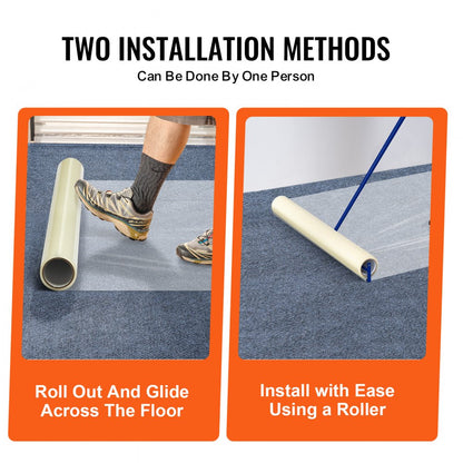 TR-W300-50BP-2003 - 24" x 200' Self-Adhesive Carpet Protection Film
