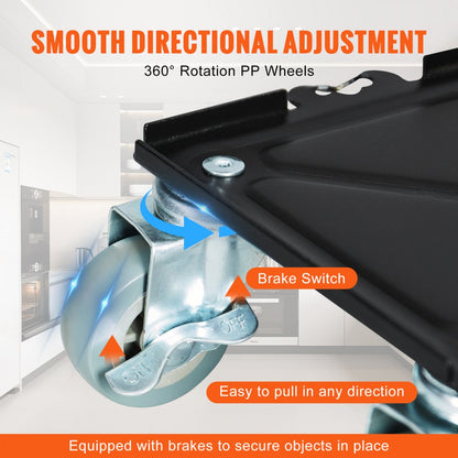 JYF-450 - VEVOR Heavy Furniture Movers Set with Crowbar & Non-Slip Pads