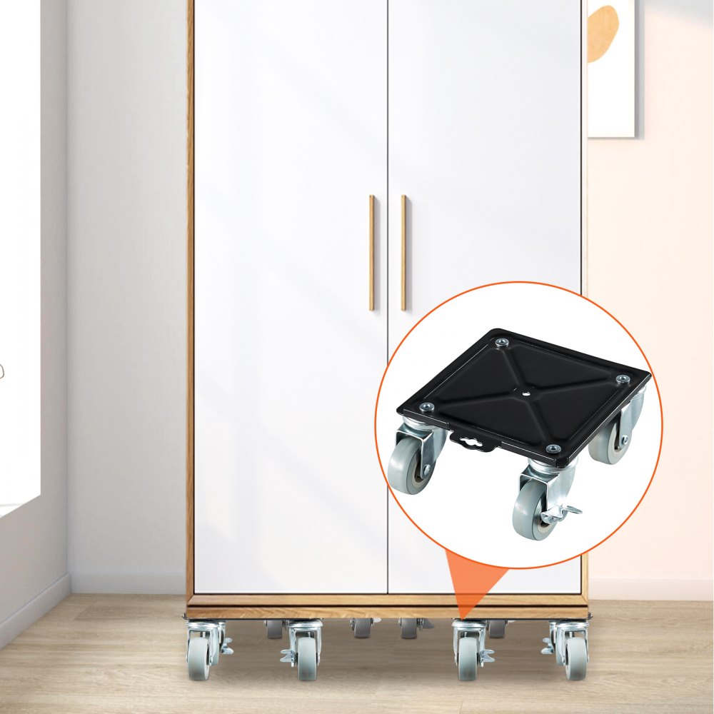 JYF-450 - VEVOR Heavy Furniture Movers Set with Crowbar & Non-Slip Pads