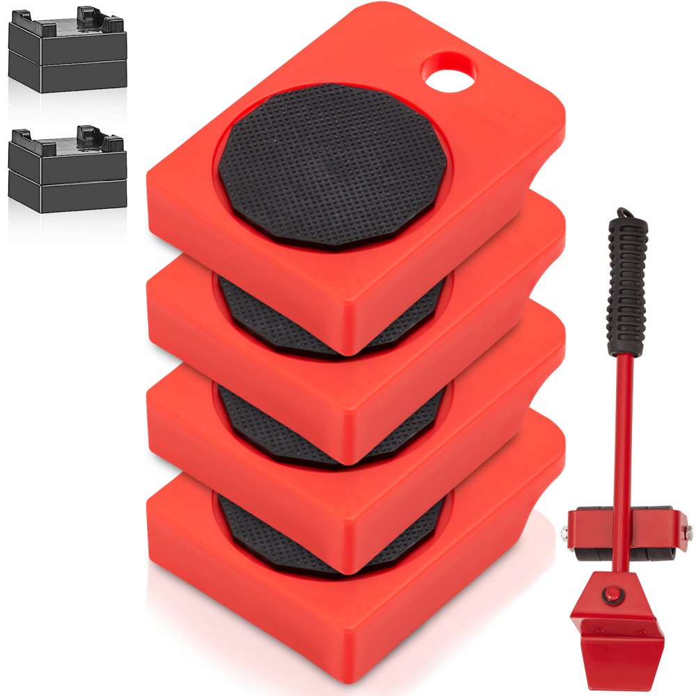JYD-114 - Heavy-Duty 250 lbs Furniture Dollies with 360° Rotating Wheels