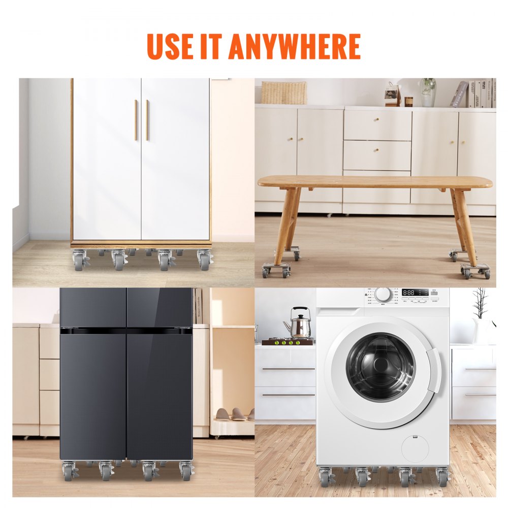 JYF-250 - Heavy-Duty Furniture Dolly with 500lbs Capacity & 360° Wheels