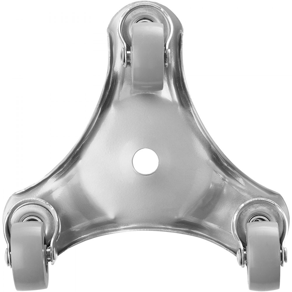 JYS-135 - 4-Pack 6-Inch Steel Furniture Dollies with 360° Wheels