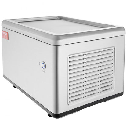 ICR2450 - VEVOR 12.6" Stainless Steel Fried Ice Cream Roll Machine