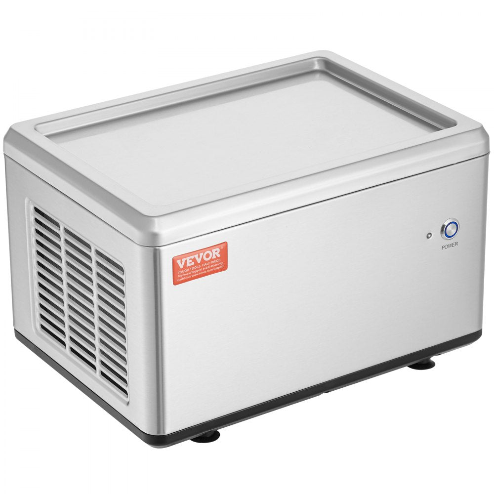 ICR2450 - VEVOR 12.6" Stainless Steel Fried Ice Cream Roll Machine