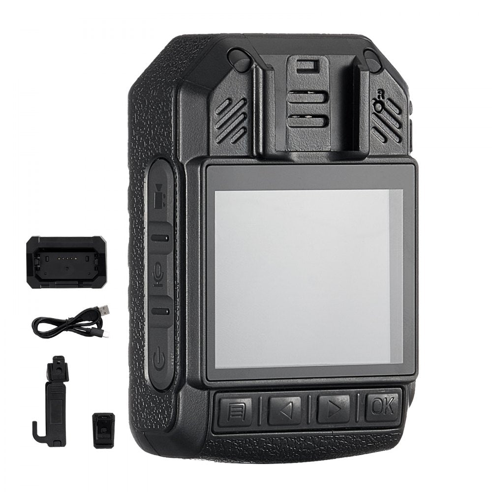 T1 - VEVOR 1440P HD Waterproof Body Camera with GPS & Night Vision