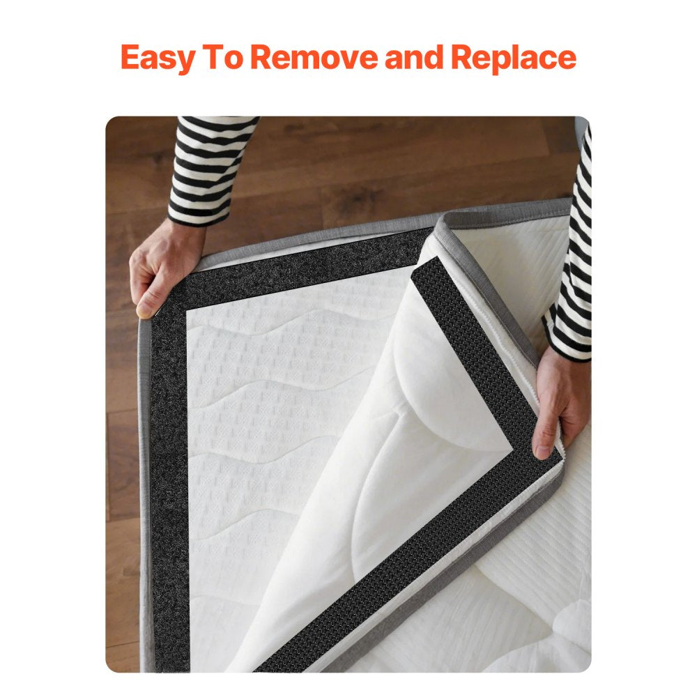 FDL-015 - Versatile 1.5" Hook and Loop Tape, 16 ft, Heavy-Duty Hold