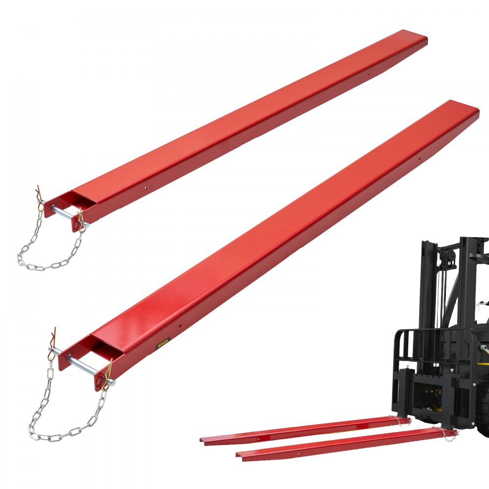 HX-10 - 82.28" VEVOR Fork Extensions for Heavy Loads up to 4000 lbs