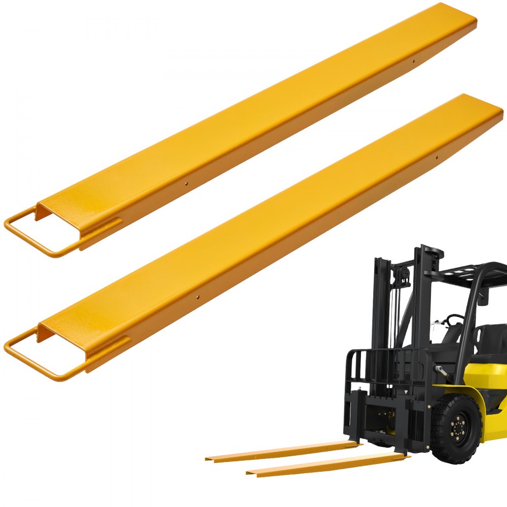 HX-1 - Heavy-Duty 59.84" Steel Fork Extensions for 4.2" Wide Forks