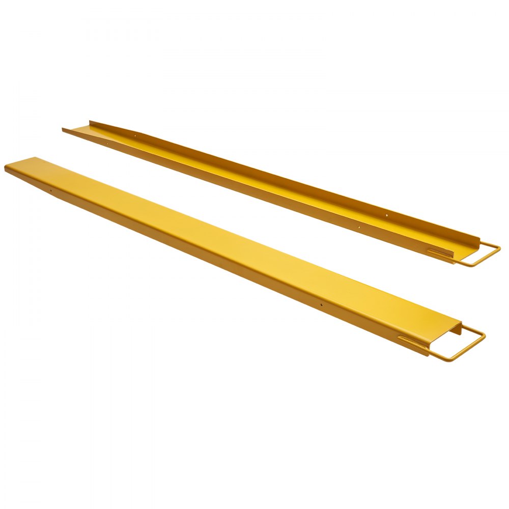 HX-6 - Durable 96" Carbon Steel Fork Extensions for Heavy Loads