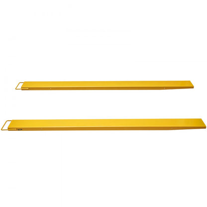 HX-6 - Durable 96" Carbon Steel Fork Extensions for Heavy Loads