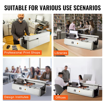 B40M - VEVOR Heavy-Duty Thermal Binding Machine, 400 Sheets, 40mm Thickness