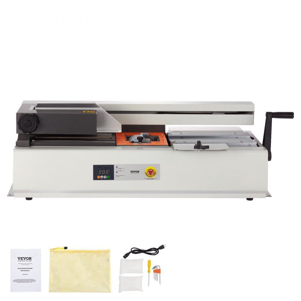 B40M - VEVOR Heavy-Duty Thermal Binding Machine, 400 Sheets, 40mm Thickness