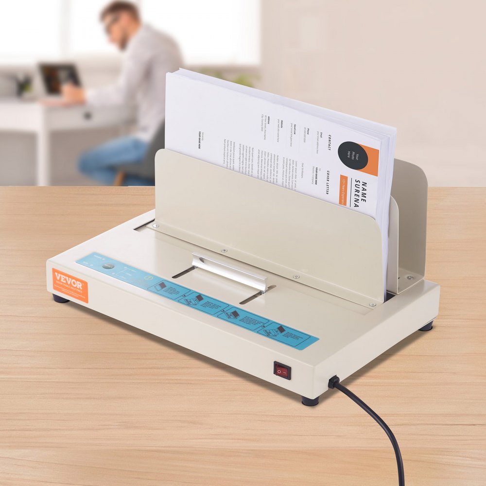 SK5000 - VEVOR Thermal Binding Machine, 500 Sheets, 3-Minute Preheat Time