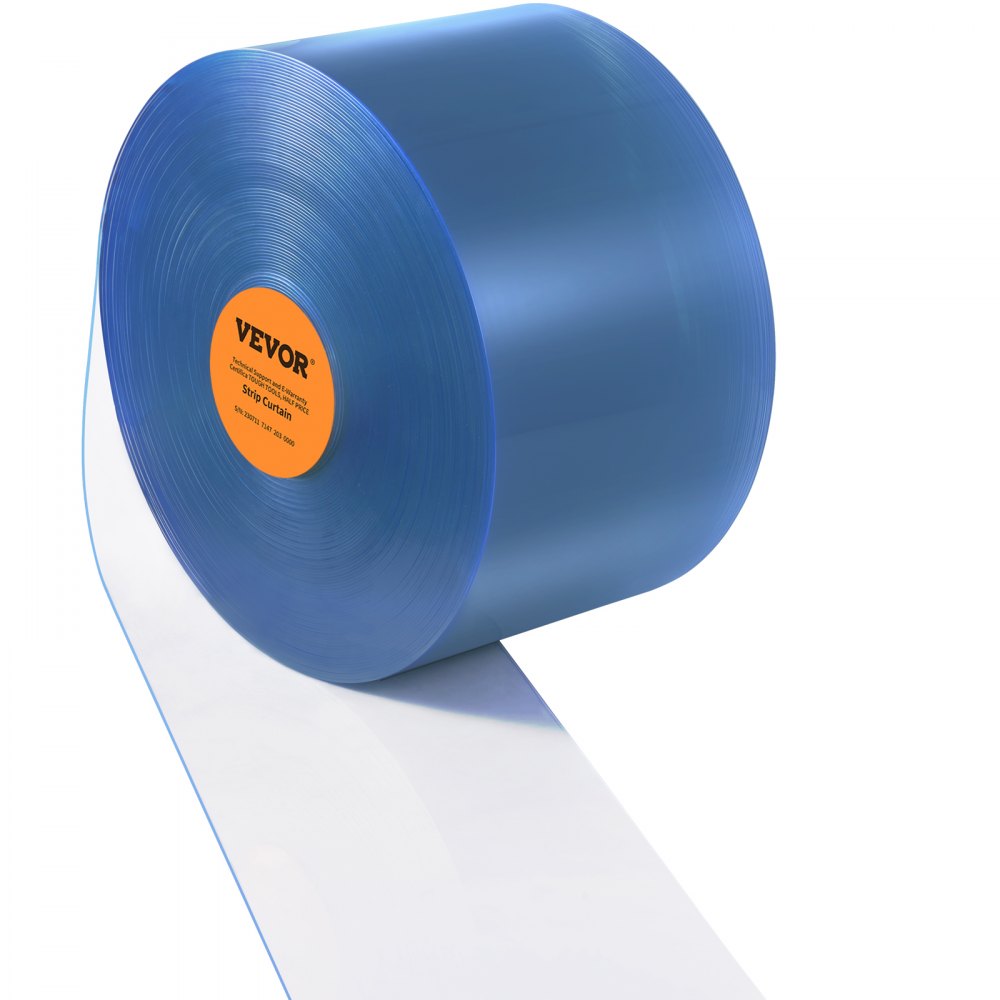 ZAV0 - Durable PVC Strip Curtain, 50' Length for Temperature Control