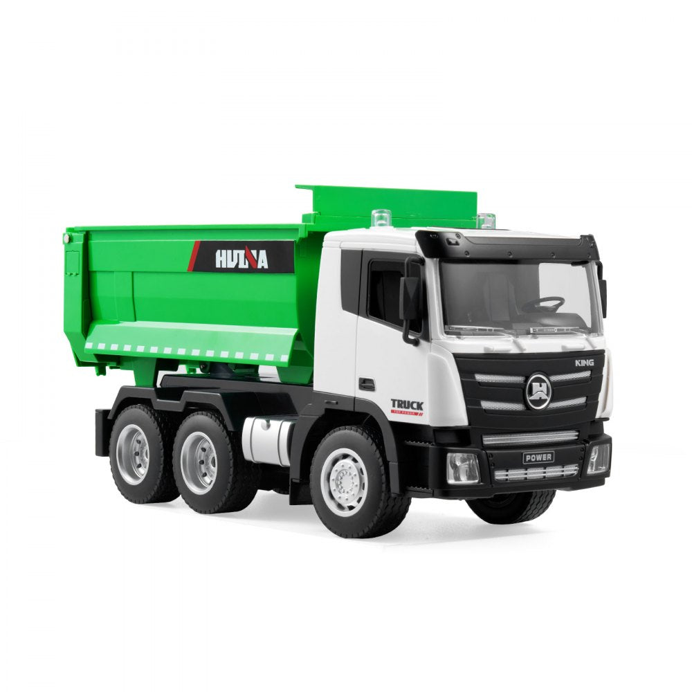 1556 - 1:18 Scale RC Dump Truck with Sound & Rubber Wheels