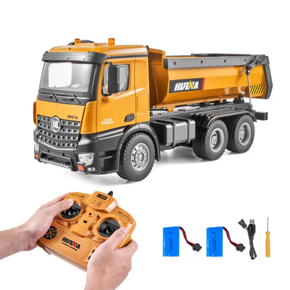 1573 - 1:14 Scale Remote Control Dump Truck with Sound & Lights