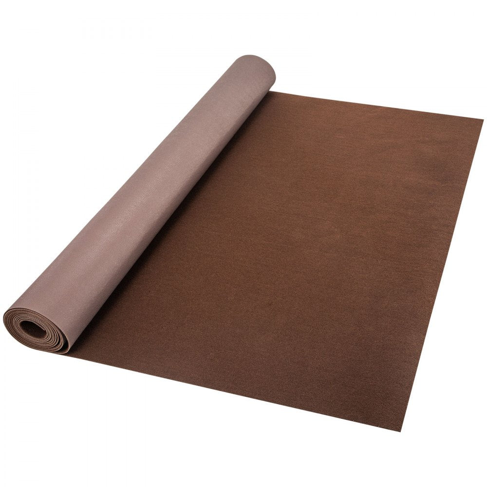 VV-MCDB-1.85.5 - 6x18 ft Deep Brown Marine Carpet, Water-Proof & Easy Clean