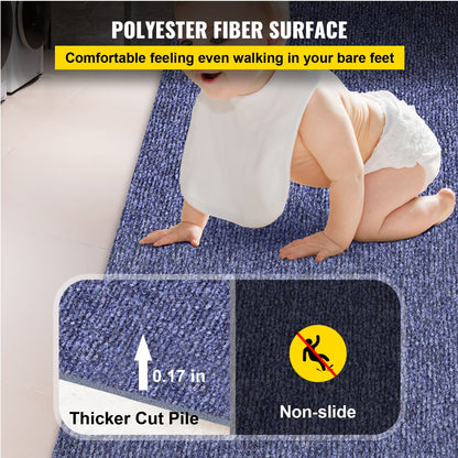 VV-JJXWDT-1.85.5 - 6 ft Marine Carpet, Waterproof Anti-Slide Runner for Indoors/Outdoors
