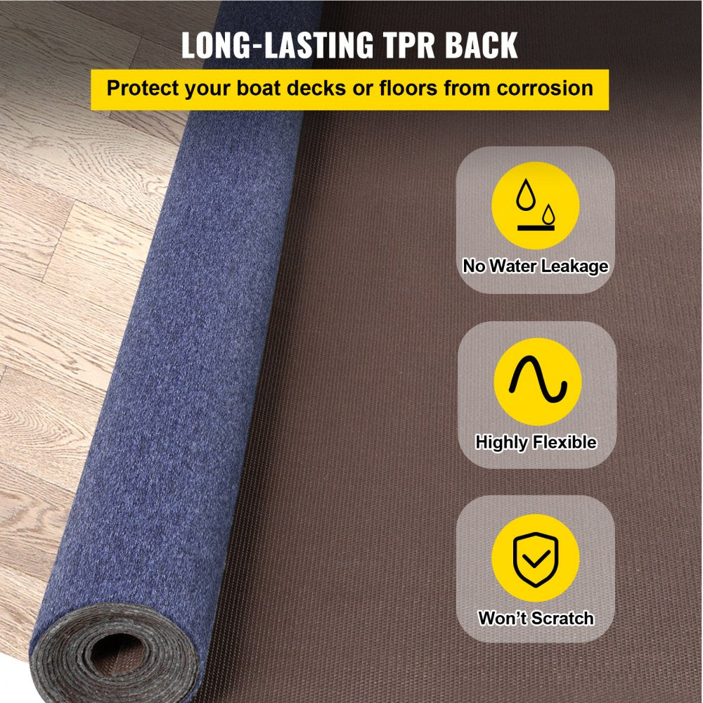 VV-JJXWDT-1.85.5 - 6 ft Marine Carpet, Waterproof Anti-Slide Runner for Indoors/Outdoors