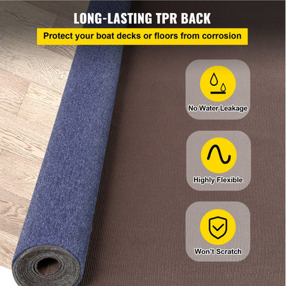VV-JJXWDT-1.85.5 - 6 ft Marine Carpet, Waterproof Anti-Slide Runner for Indoors/Outdoors