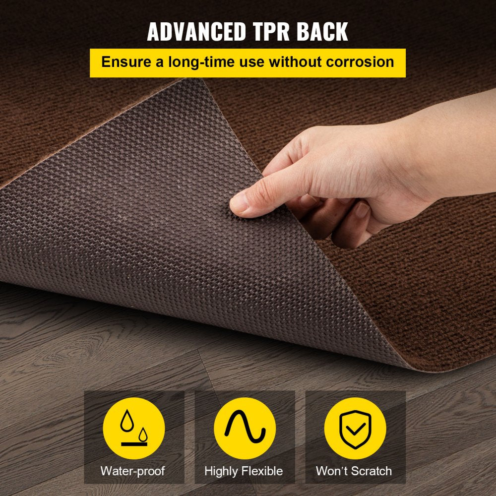 VV-MCDB-1.84 - Elegant Deep Brown Polyester Marine Carpet for Boats and Homes