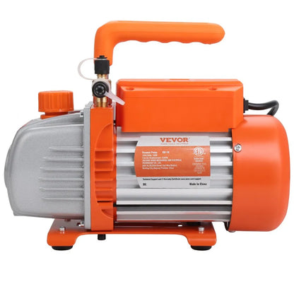 TW-1K(R32) - VEVOR 1/5 HP 3.5 CFM A/C Vacuum Pump & Accessories Set
