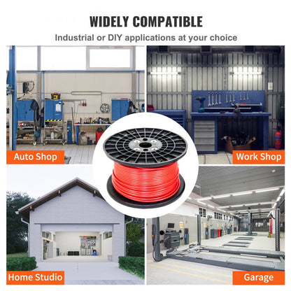 010281644010 - 250' Retractable Air Hose Reel with Extreme Flexibility