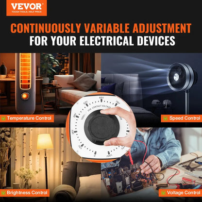 TDGC2-3000VA - 3000VA Auto Voltage Transformer, 10.6" x 8.1" x 7.5"