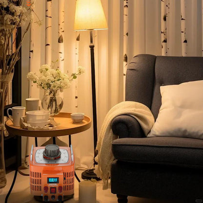 TDGC2-3000VA - 3000VA Auto Voltage Transformer, 10.6" x 8.1" x 7.5"