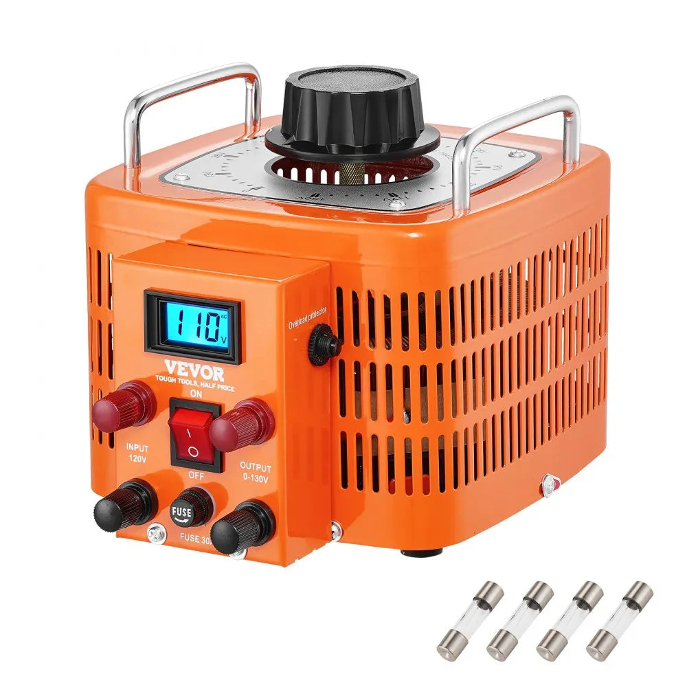 TDGC2-3000VA - 3000VA Auto Voltage Transformer, 10.6" x 8.1" x 7.5"