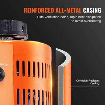 TDGC2-1000VA - 1000VA Variable Transformer 110V Input, 0-130V Output