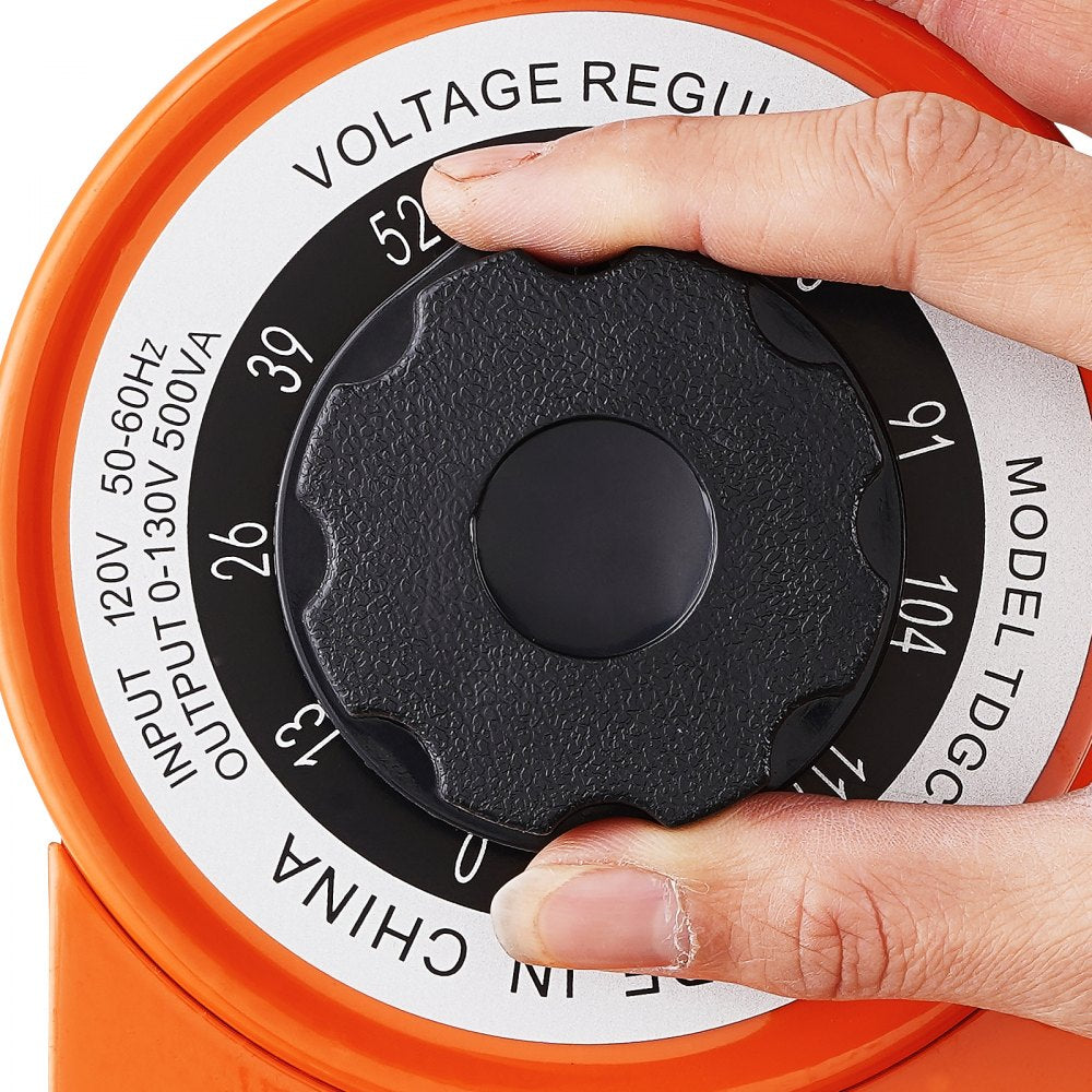 TDGC2-500VA - Adjustable 500VA Voltage Transformer for Home & Industry